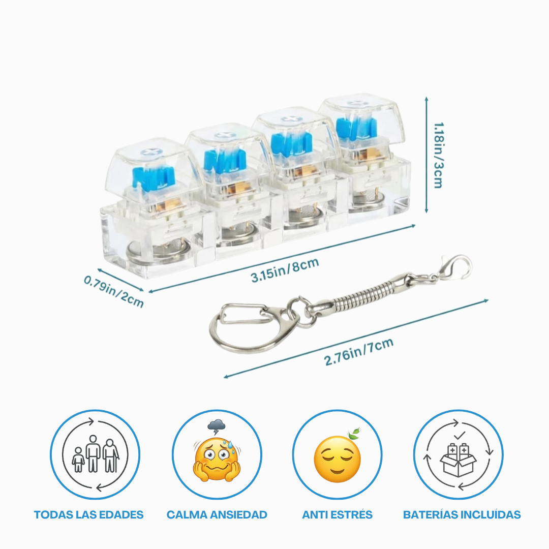 Llavero Sensorial TDAH & Ansiedad